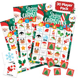 Christmas Bingo Game - 30 Player Pack